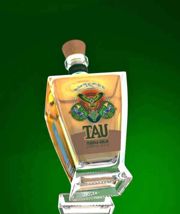 tau tequila anejo lado